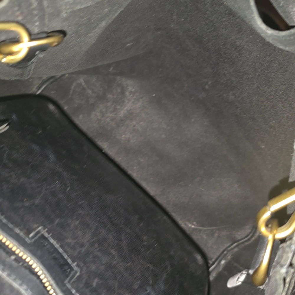 Madewell Black Leather Tote Bag - Picture 3 of 5